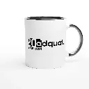 Mug en céramique blanche 325 ml | 20 ans Adquat
