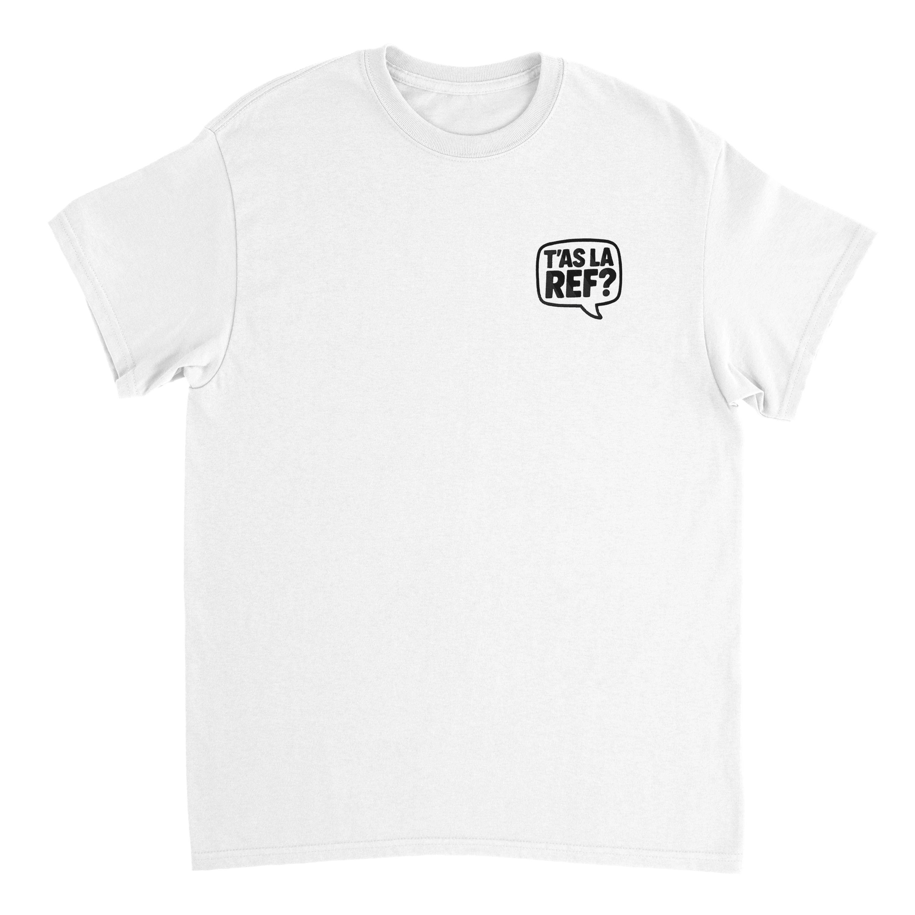 T-shirt clair unisexe | T'as la Ref ?