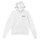 Sweat à capuche blanc | Adquat