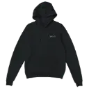 Sweat à capuche noir | Adquat