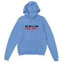 Hoodie bleu unisexe | C'est juste que bien c'est pas ...