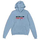 Hoodie bleu unisexe | C'est juste que bien c'est pas ...