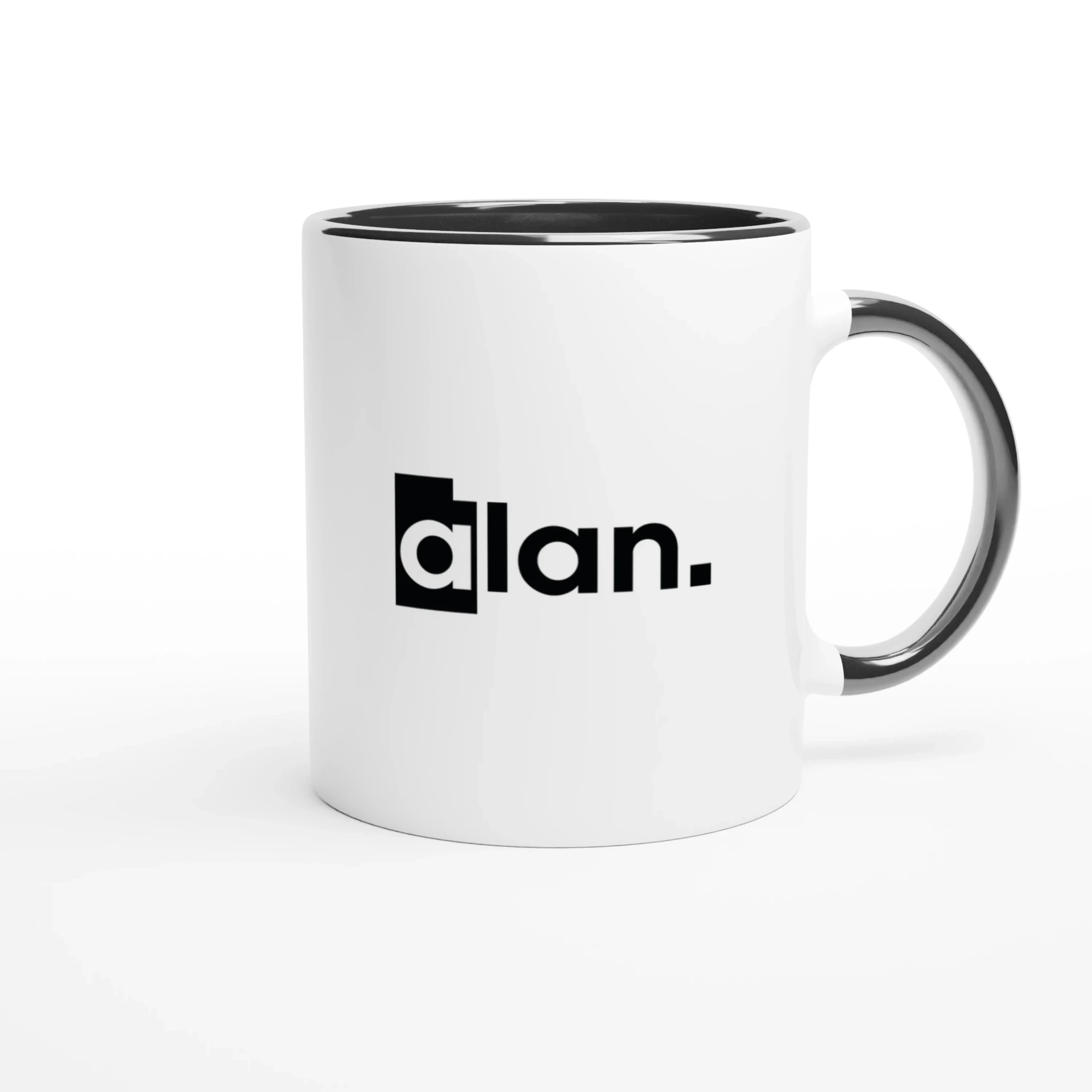 Mug en céramique blanche 325 ml | Adquat x Alan
