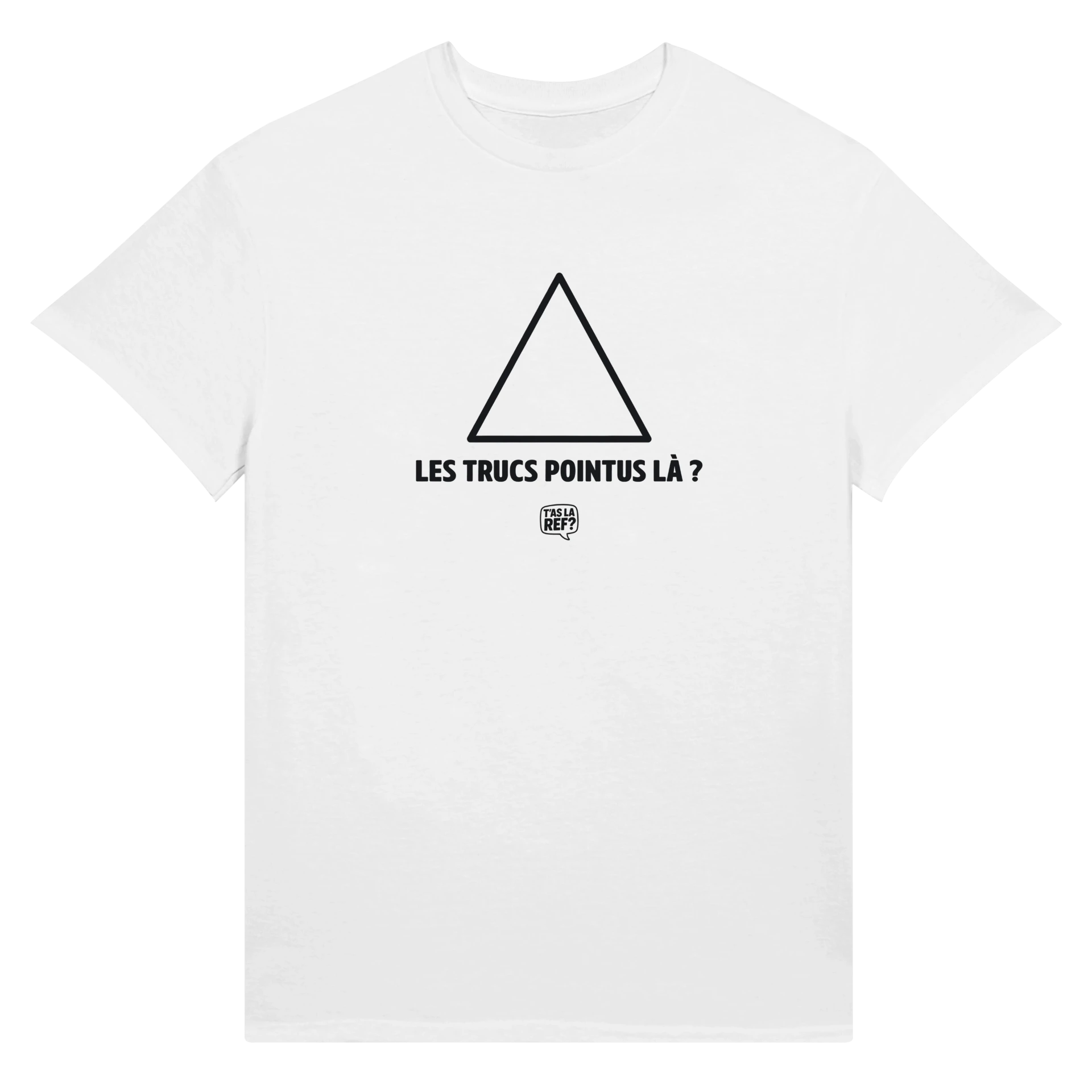 T-shirt coton unisexe clair | Les trucs pointus là ?